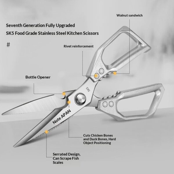Kitchen Scissors Specifically For Chicken Bones