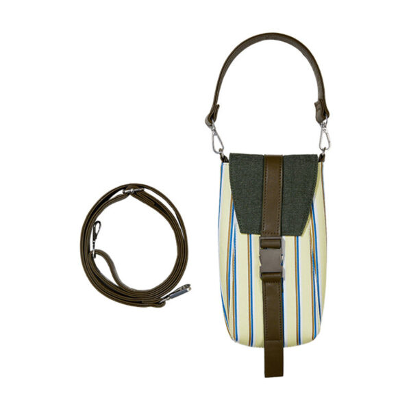 Striped Phone Bag, Cartoon Cute Handbag, Women's Small Square Bag, Crossbody Bag, Fashionable And Portable, Men's And Women's Styles