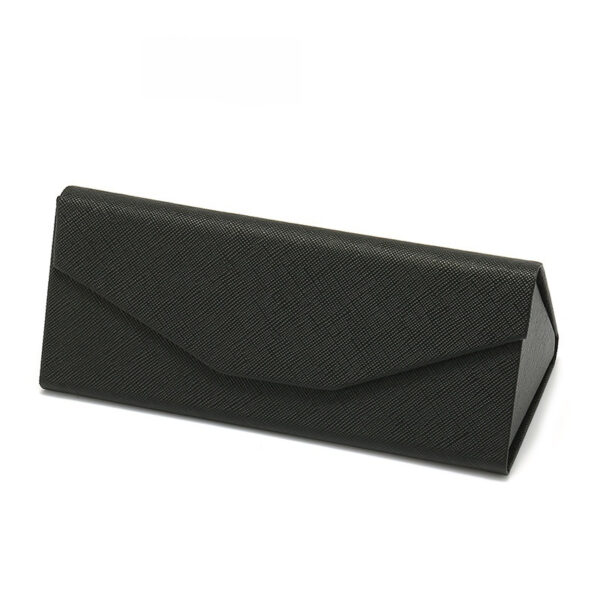 Small Cowhide Folding Eyeglass Case Set