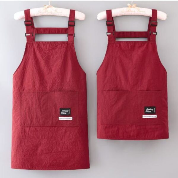 Household Kitchen Waterproof Stain-resistant And Oil-proof Apron