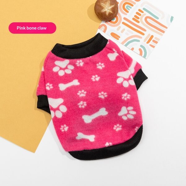 Dog AutumnWinter Shaggy Fleece Sweatshirt Pet Clothes